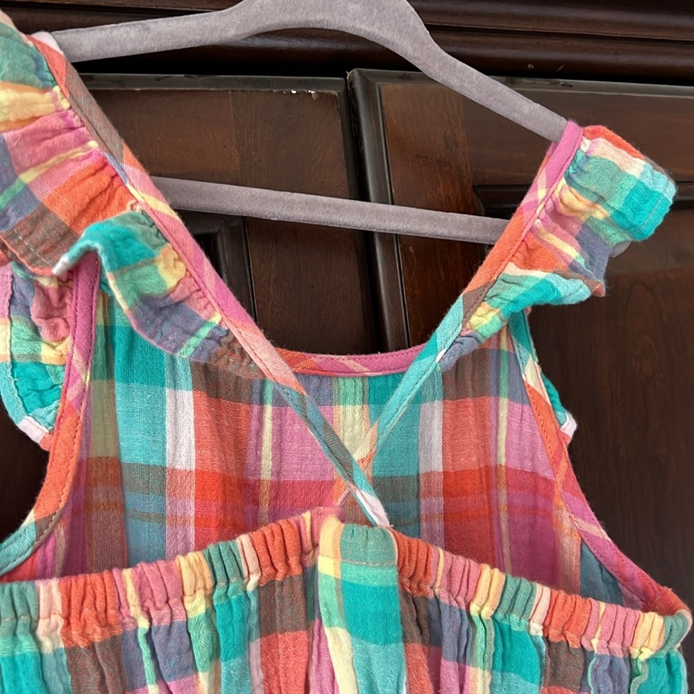 EUC Colorful Cat and Jack girls Easter dress - size 10-12 Large - Picture 5 of 12